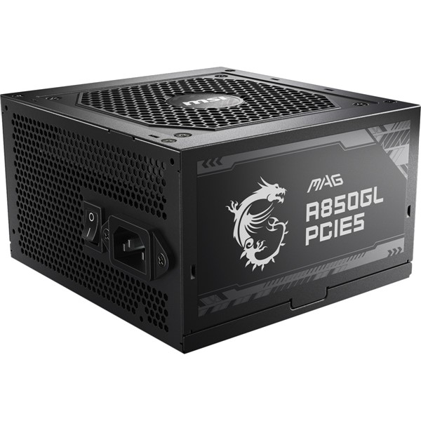 resimler/genel/MSI 850W 80+ GOLD MAG A850GL PCIE 5.0 TAM MODÜLER POWER SUPPLY