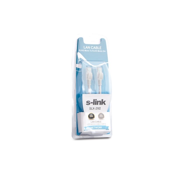 resimler/genel/S-link SLX-292 3m Patch Utp Gri CAT5E Patch Kablo