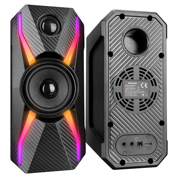 resimler/genel/Rampage RMS-X5 2.0 Siyah Multimedia Gaming USB Speaker