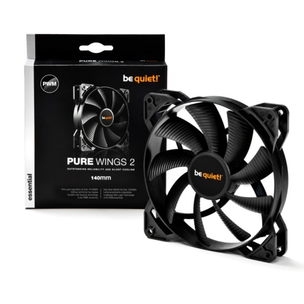 resimler/genel/Be Quiet! Bl040 Pure Wıngs 2 Pwm, 140Mm 4 Pin Kasa Tahliye Fanı