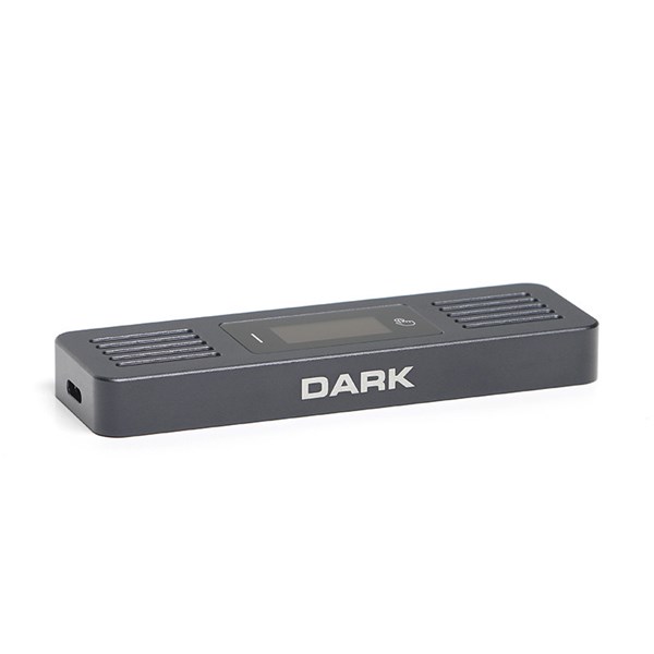 resimler/genel/DARK DK-AC-DSEM6 USB3.2 Gen2 Type-C - M.2 NVMe & SATA NGFF SSD LED Dokunmatik Ekranlı Disk Kutusu 