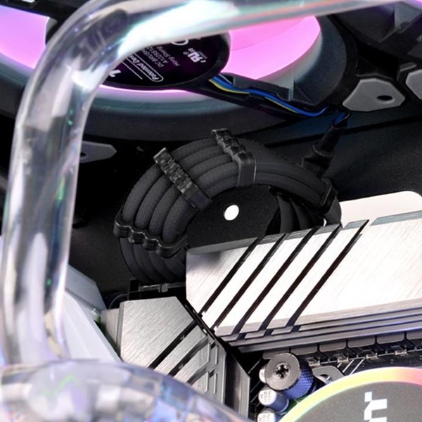 resimler/genel/Thermaltake AC-052-CN1NAN-A3 TtMod Black Power Supply Sleeved Kablo Seti (16 AWG)