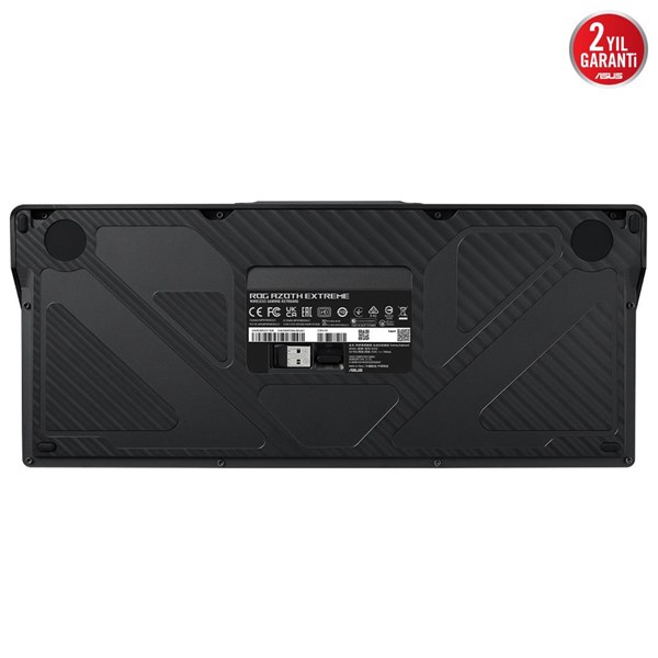 resimler/genel/ASUS ROG AZOTH EXTREME NX SNOW KABLOSUZ ALÜMİNYUM KARBON FİBER ŞASE RGB GAMING KLAVYE