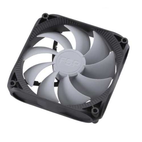 FSP 12cm CF12S Siyah Mavi LED Kasa Fanı 3pin