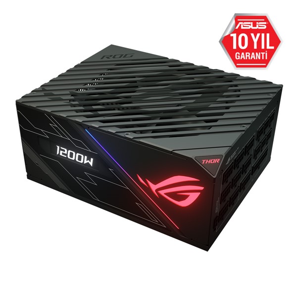 resimler/genel/ASUS 1200W 80+ PLATINUM ROG THOR 1200P 13.5cm Fanlı Tam Modüler Power Supply Japon Kapasitör