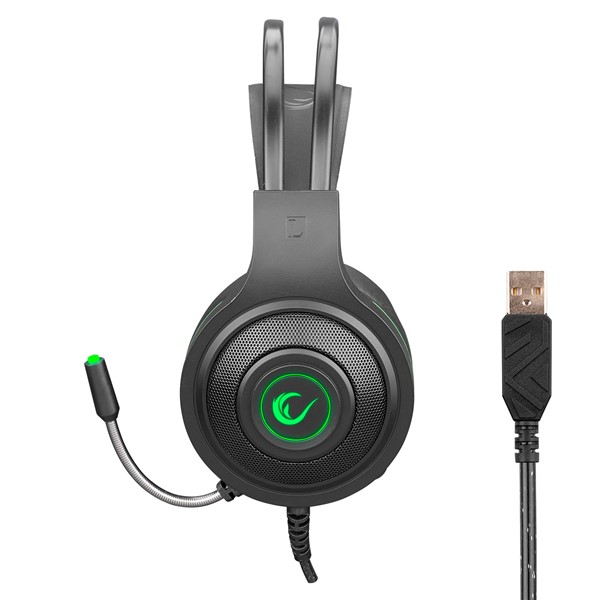 resimler/genel/Rampage FAVORY Siyah 7.1 Usb Surround Oyuncu Kulaklık+Mic