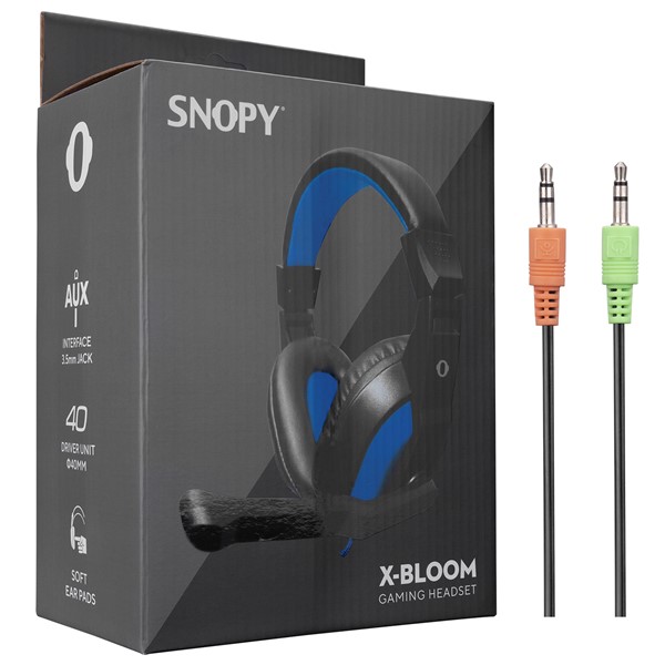resimler/genel/SNOPY X-BLOOM USB Siyah/Mavi Gaming Mikrofonlu Kulaklık SN-633