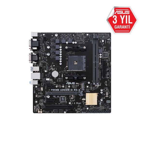 resimler/genel/ASUS PRIME A320M-C R2.0 DDR4 HDMI-DVI PCIE 3.0 AM4 MATX