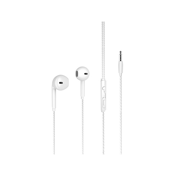 resimler/genel/LENOVO LECOO EH104W Stereo 3.5mm Jack Beyaz Kulak İçi Mikrofonlu Kulaklık