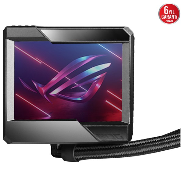 resimler/genel/ASUS 240MM ROG RYUJIN OLED AURA SYNIC ARGB AM5-1700P SIVI SOĞUTMALI İŞLEMCİ FANI