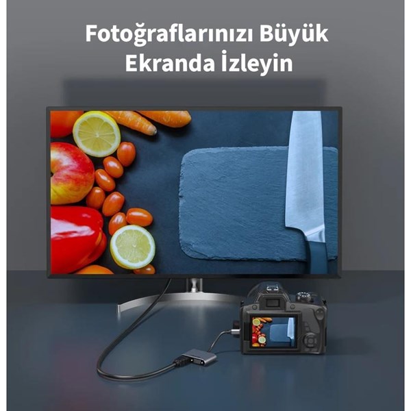 resimler/genel/INCA ITPC-06T 0.15metre TYPE-C - HDMI_VGA(D) Görüntü Adaptörü Gümüş 100W  
