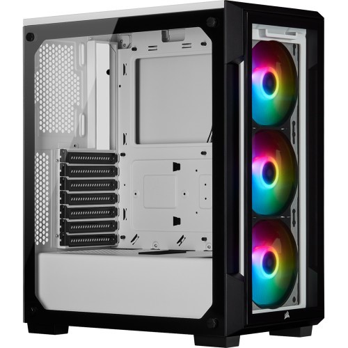 resimler/genel/CORSAIR ICUE 220T CC-9011191-WW Powersız Gaming Mid-Tower PC Kasası Kutu Açık (Outlet)