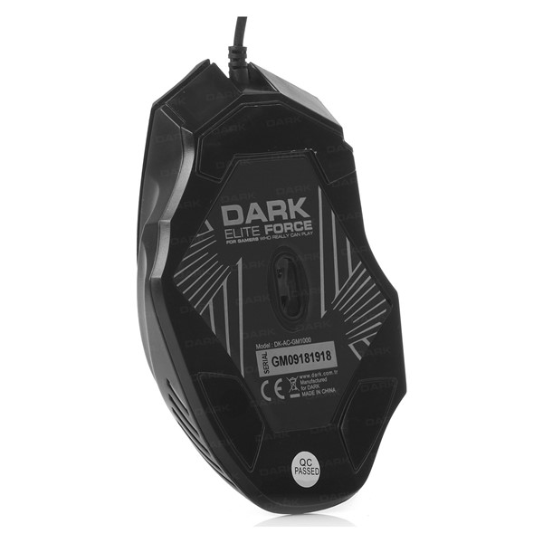 resimler/genel/DARK Elite Force GM1000 USB Led Aydınlatmalı Gaming Optic Siyah Mouse DK-AC-GM1000