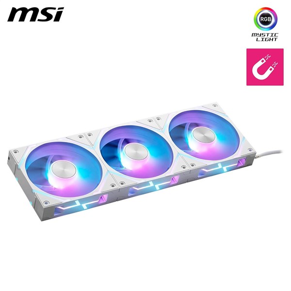 resimler/genel/MSI MPG EZ120 ARGB-W KASA FANI+KONTROL ÜNİTESİ BEYAZ 3-lü paket 