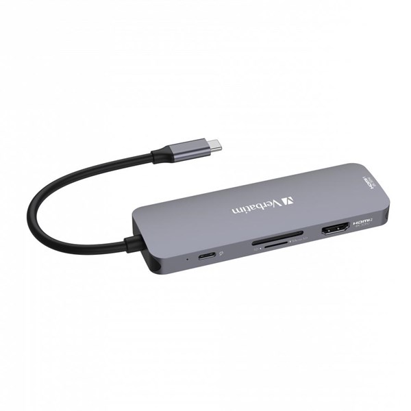 resimler/genel/VERBATIM CMH-08 USB-C Pro Çok Bağlantı Noktalı Dock