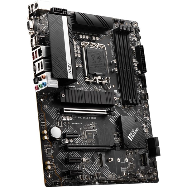resimler/genel/Msı Pro B660-A Ddr4 Soket 1700 Ddr4 4800(Oc) Pcı-E Gen 4 ,M.2 Usb3.2 1X 2.5G Lan Atx