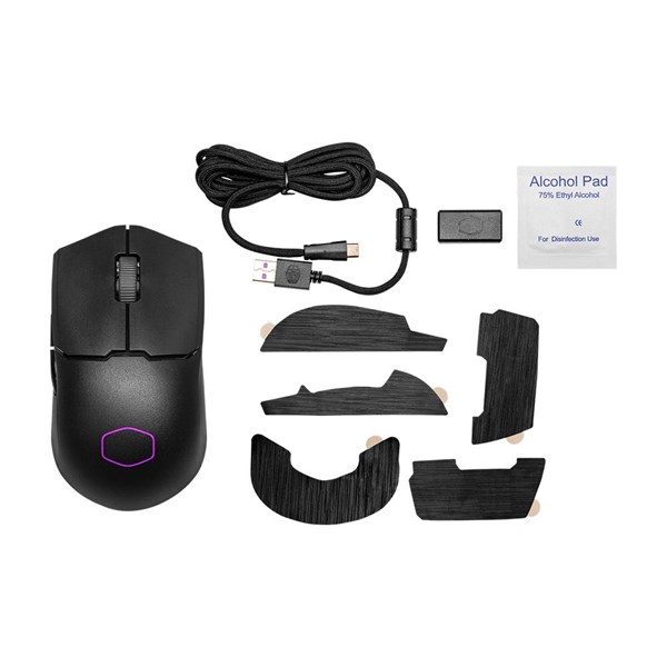 resimler/genel/COOLERMASTER MM712 MM-712-KKOH1 Hibrit RGB Ultra Hafif 59gr Mat Siyah Optik Bluetooth ve kablolu Oyuncu Faresi