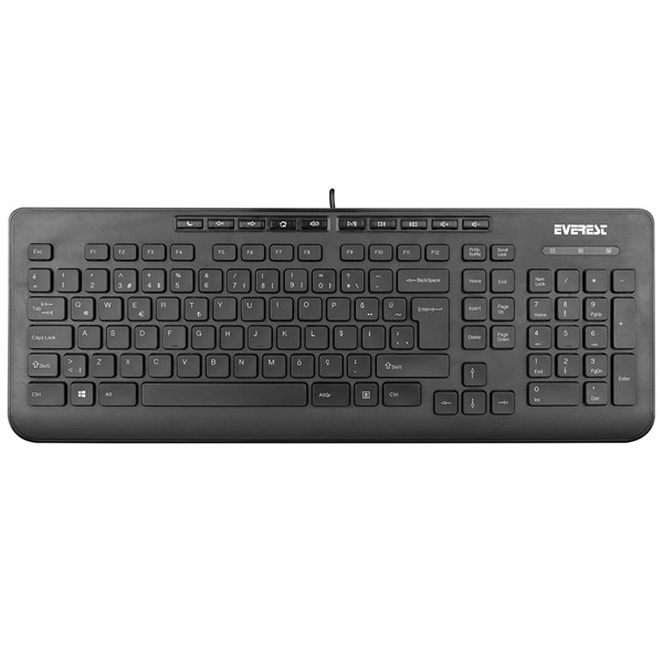 resimler/genel/Everest DLK-3100U Siyah USB Q Multimedia Klavye