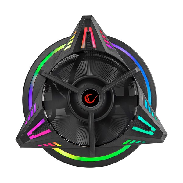 resimler/genel/RAMPAGE 120mm COOLBLADE RM-C03 RGB Hava Soğutmalı AM5-1700p İşlemci Fanı