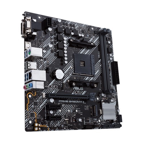 resimler/genel/ASUS PRIME B450M-K II DDR4 M2 PCIe NVME DVI PCIe 16X v3.0 AM4 mATX