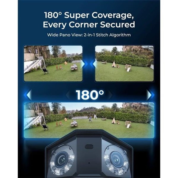 resimler/genel/REOLINK 16MP PANORAMİK 2,8mm Duo 3 IP Güvenlik Kamerası PoE IP65, Renkli