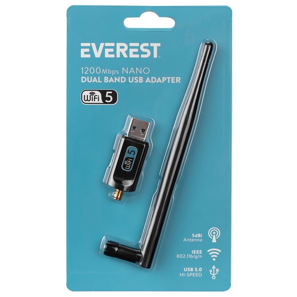 resimler/genel/Everest EWN-AC1200 2T2R AC1200 USB3.0 Kablosuz Adaptör