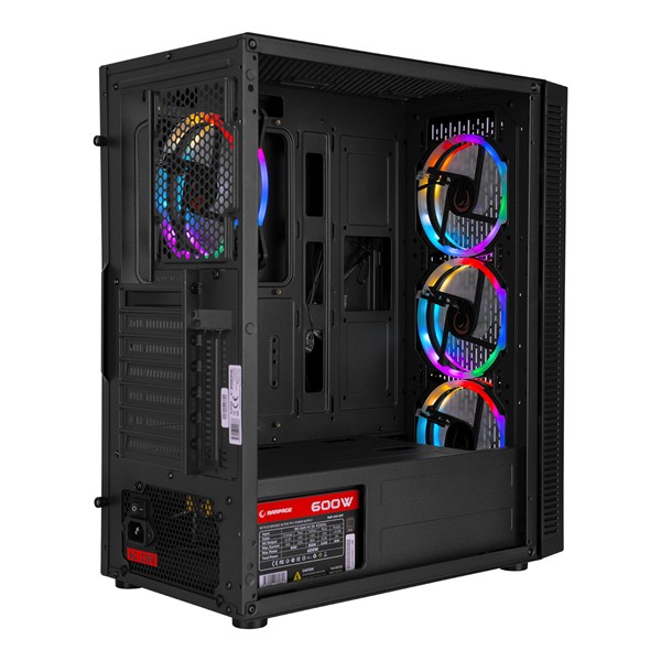 resimler/genel/RAMPAGE 600W 80  BRONZE Platino Gaming Mid-Tower PC Kasası