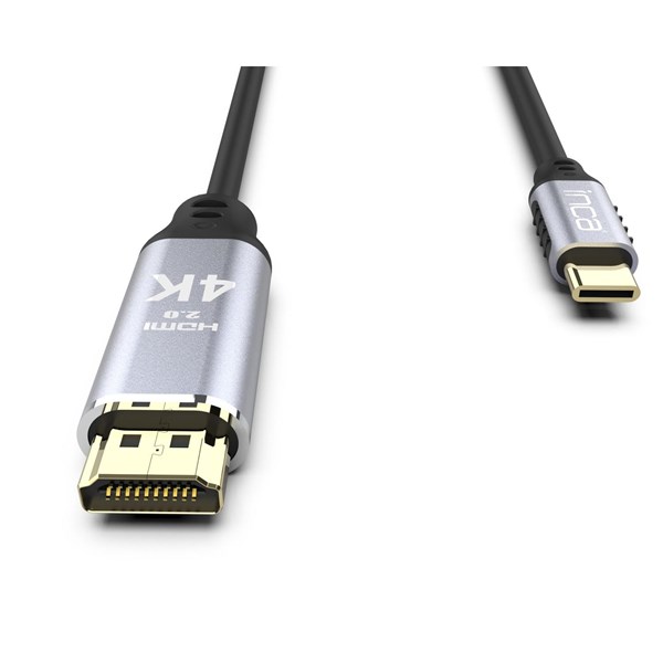 resimler/genel/INCA ITCH-02TX 2metre TYPE-C - HDMI Görüntü Kablosu 4K