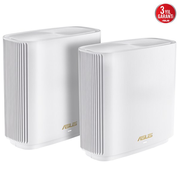 resimler/genel/ASUS ZENWIFI XT9-W AX7800 WIFI-6 GAMING Mesh Router 2-li Paket beyaz