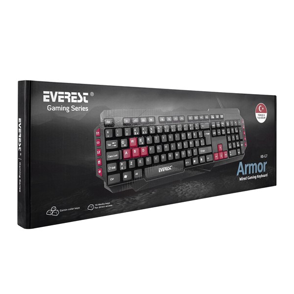 resimler/genel/Everest KB-G7 ARMOR Siyah USB Q Gaming Oyuncu Klavyesi