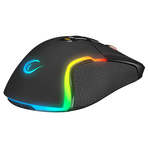 resimler/genel/Rampage SMX-R68 FALCON-X Usb Siyah 6400 dpi RGB Ledli Gaming Oyuncu Mouse