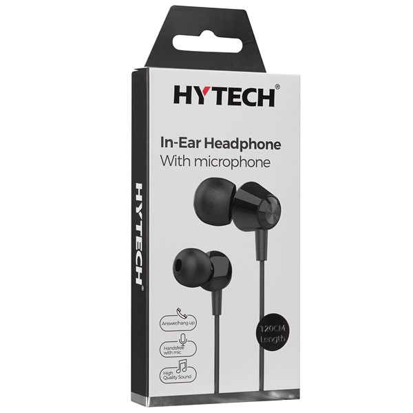 resimler/genel/Hytech HY-XK30 Mobil Telefon Uyumlu Siyah Kulak İçi Mikrofonlu Kulaklık
