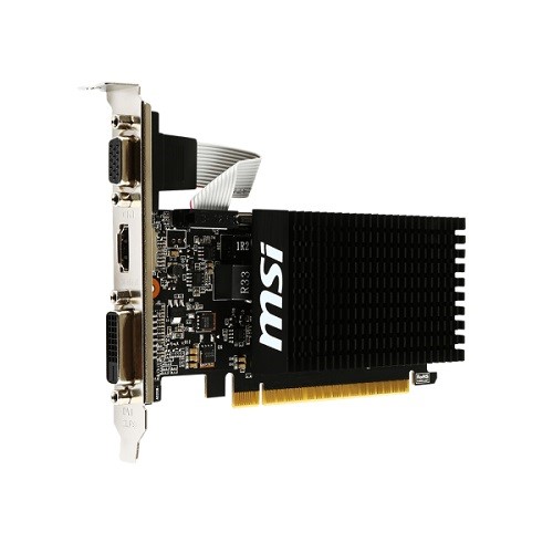 resimler/genel/MSI GT710 1GB 1GD3H-LP DDR3 64bit HDMI DVI PCIe 16X v2.0 Fansız