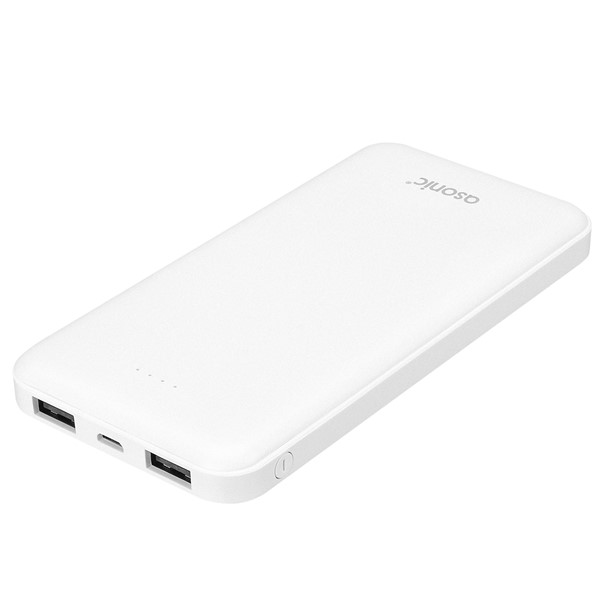resimler/genel/Asonic AS-P10 10000mAh 2*USB Output Powerbank Beyaz Taşınabilir Pil Şarj Cihazı