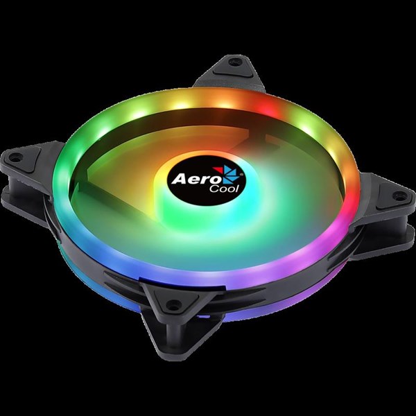resimler/genel/AEROCOOL DUO14 AE-CFDUO14 RGB 6pin 140mm Kasa Fanı