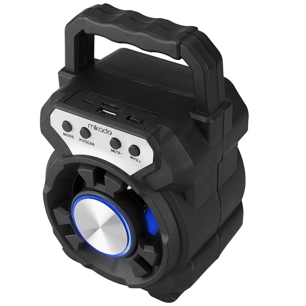 resimler/genel/Mikado MD-BT65S 5W 800mAh 3.7V Siyah USB/TF Cart / Bluetooth Taşınabilir Speaker Hoparlör