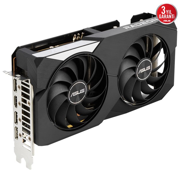 resimler/genel/ASUS 8GB DUAL RX6650XT-O8G GDDR6 HDMI-DP PCIE 4.0