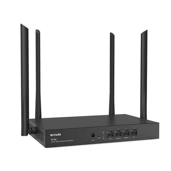 resimler/genel/TENDA W18E 4port 128mb Kablosuz (Wlan) Router 80 kullanıcıya kadar VPN