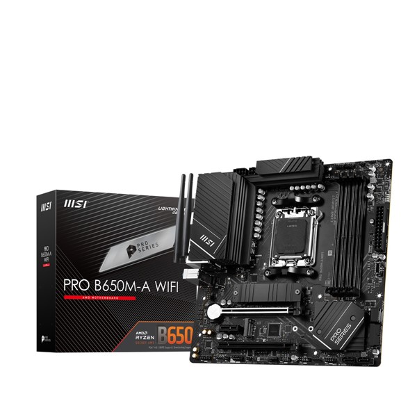 resimler/genel/MSI PRO B650M-A WIFI-6E DDR5 HDMI-DP PCIE 4.0 AM5 mATX