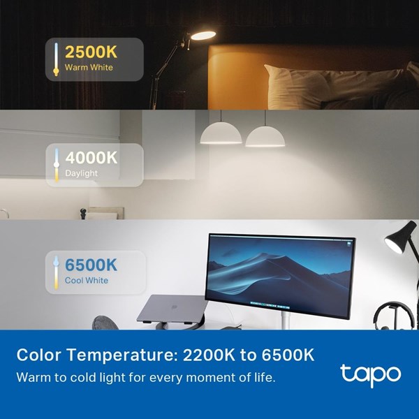 resimler/genel/TP-LINK TAPO L535E Çok Renkli Akıllı Wi-Fi Ampul