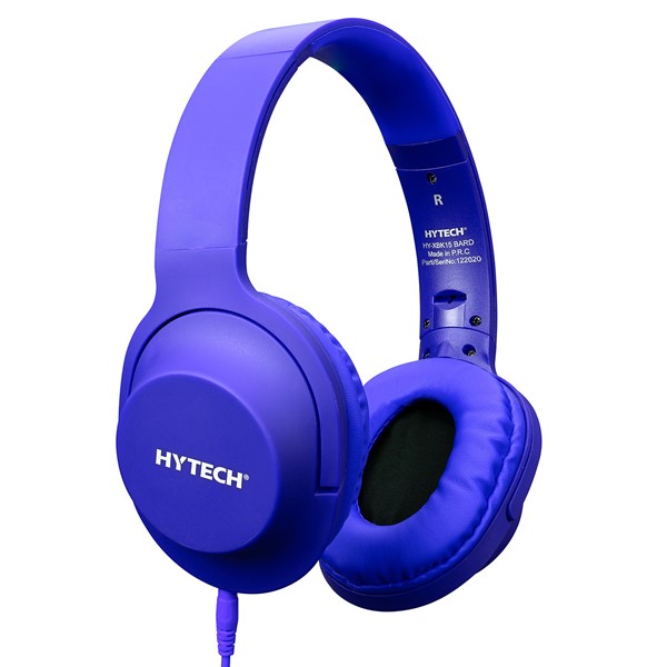 resimler/genel/Hytech HY-K19 REMINOR Mavi 3,5mm Harici Kablolu PC&Telefon Mikrofonlu Kulaklık