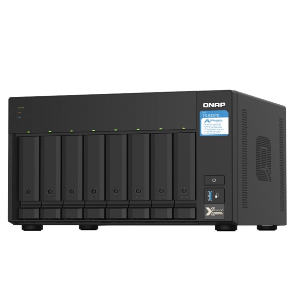 resimler/genel/QNAP TS-832PX-4G ALPINE AL324 QC 4GB RAM- 8-diskli Nas Server (Disksiz)