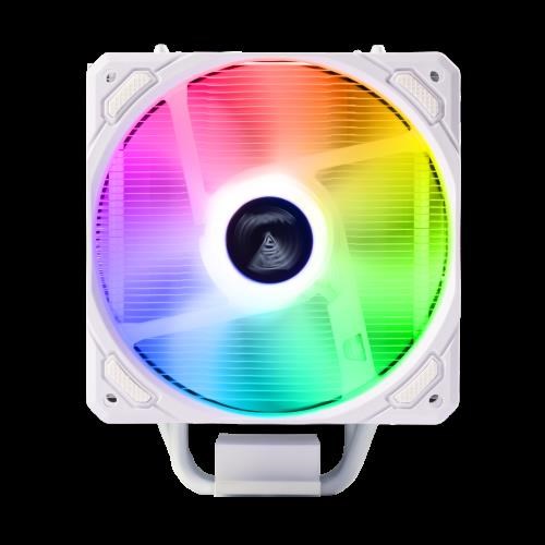 resimler/genel/GAMDIAS BORAES E1 410 WH RGB AM5-1700P HAVA SOĞUTMALI İŞLEMCİ FANI