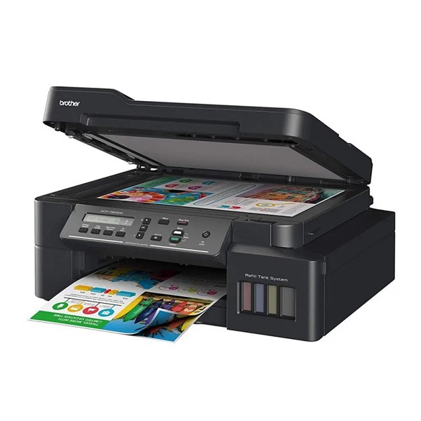 BROTHER A4 Renkli DCP-T820DW Yazıcı Tarayıcı Fotokopi USB 2.0,Kablosuz Tanklı