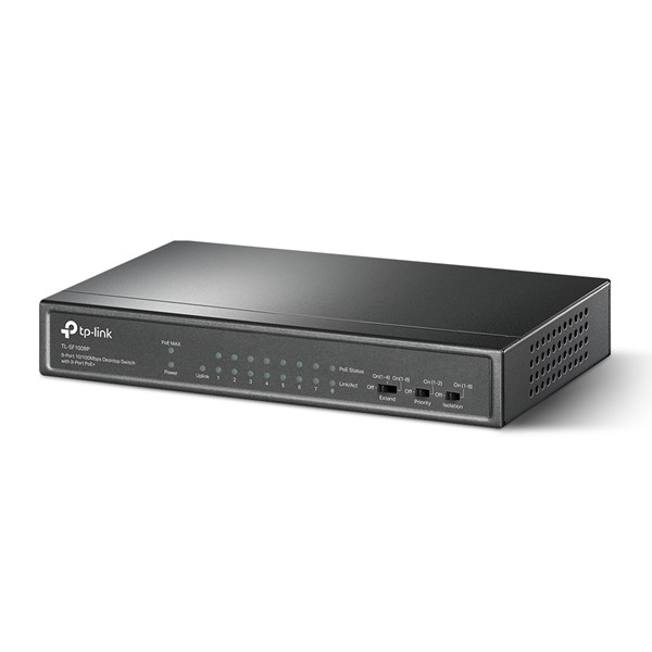 resimler/genel/ TP-LINK 8-port TL-SF1009P 10/100 Yönetilemez 65w Full PoE Switch