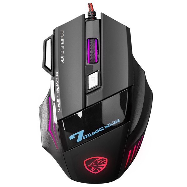 resimler/genel/Hytech HY-X7 Gamy Siyah 3200 dpi Gaming Oyuncu Mouse