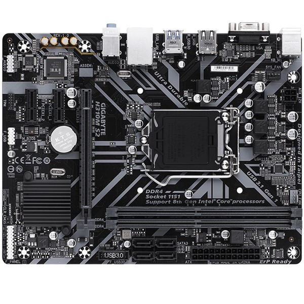 resimler/genel/GIGABYTE H310M-S2 DDR4 SATA3 PCIe 16X v3.0 1151p v2 mATX
