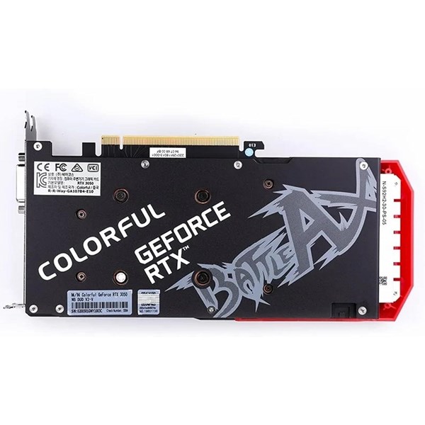 resimler/genel/COLORFUL RTX3050 8GB DUO V2-V GDDR6 128bit HDMI DP PCIe 16X v4.0	