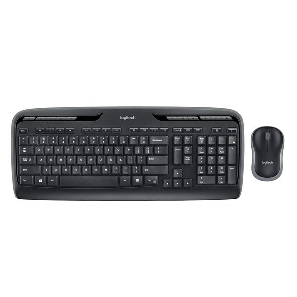 resimler/genel/LOGITECH MK330 Kablosuz Q Trk Siyah Multimedya Klavye - Mouse Set Set 920-003988