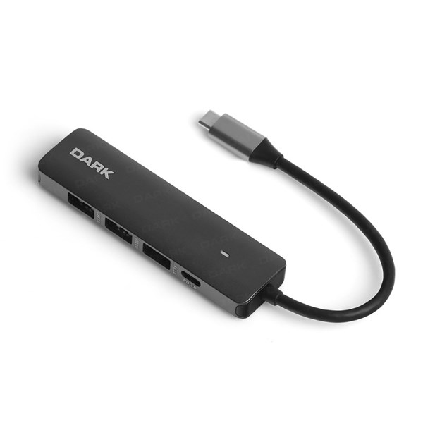 resimler/genel/DARK DK-AC-U31X41 Type-C & USB 3.0 Dönüştürücü Çevirici HUB